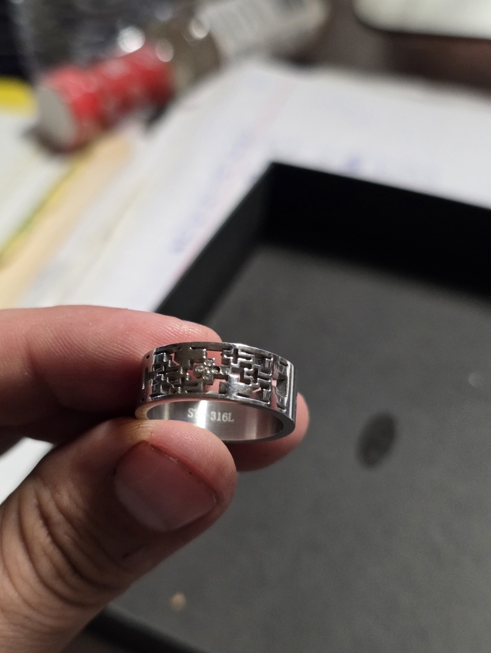 Crosses silver  Ring